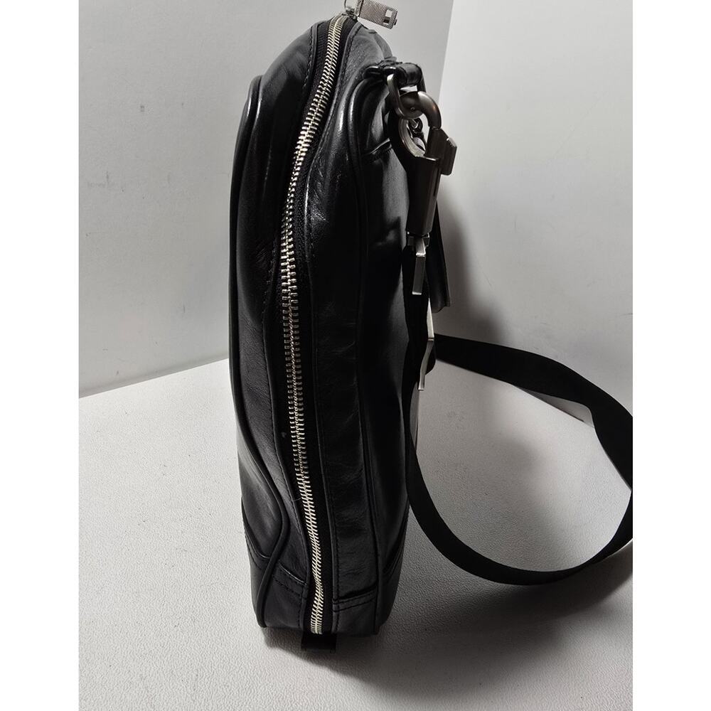 JACK SPADE FILE Laptop Bag Black Fulton Leather Briefcase MSRP $468 - Picture 6 of 16